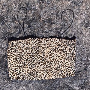 Size small, Adika leopard print top